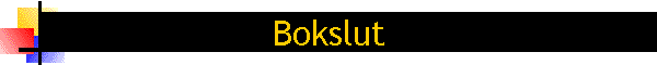 Bokslut